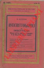 Anticrittogamici ed insetticidi nella lotta contro i parassiti e le malattie delle piante