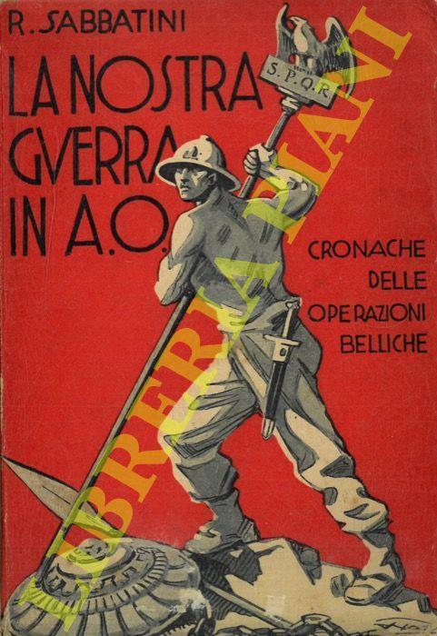 La nostra guerra in A.O - Rodolfo Sabbadini - copertina