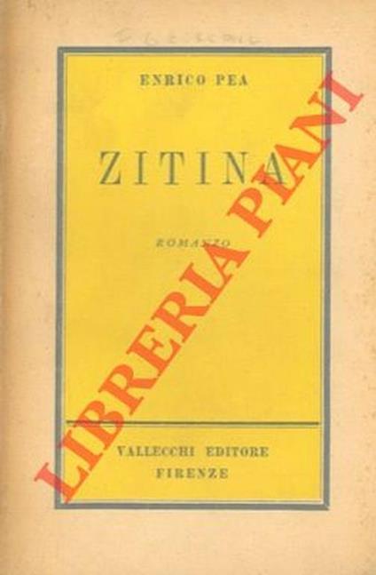 Zitina - Enrico Pea - copertina