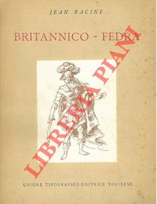 Britannico - Fedra - Jean Racine - copertina