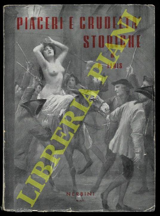 Piaceri e crudeltà storiche - Paul Jadis - copertina