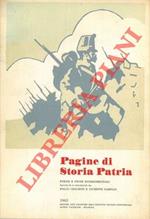 Pagine di storia patria. Poesie e prose risorgimentali