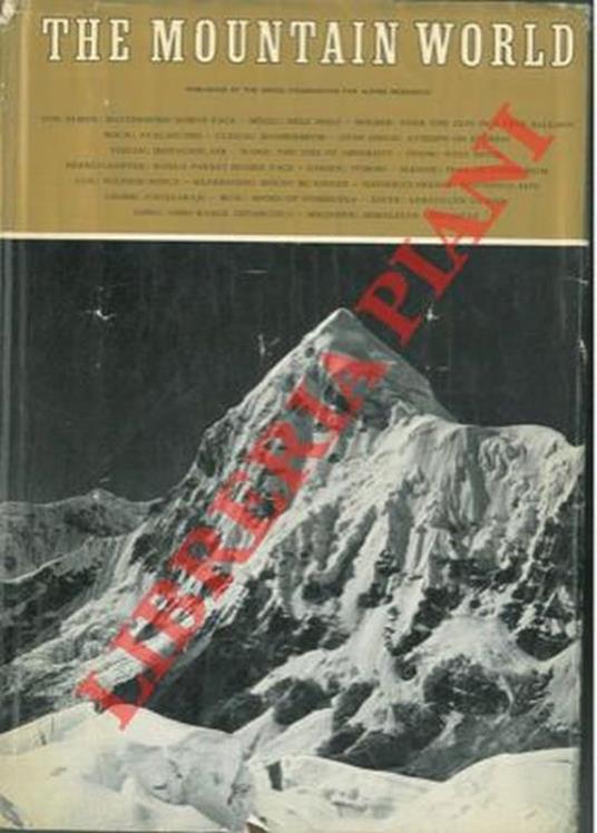 The mountain world - 1962/63 - Malcolm Barnes - copertina