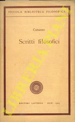 Scritti filosofici