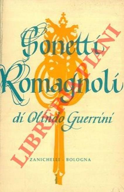 Sonetti romagnoli - Olindo Guerrini - copertina