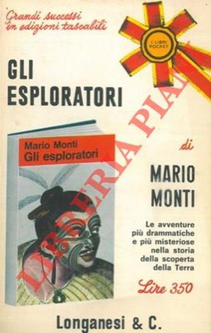 Gli esploratori - Mario Monti - copertina