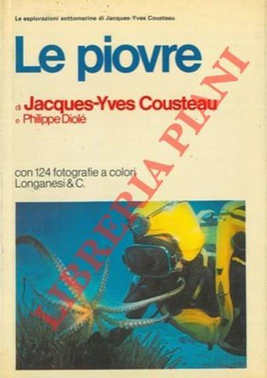 Le piovre - Jacques Y. Cousteau - copertina