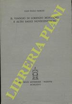 Il viaggio di Lorenzo Montano e altri saggi novecenteschi