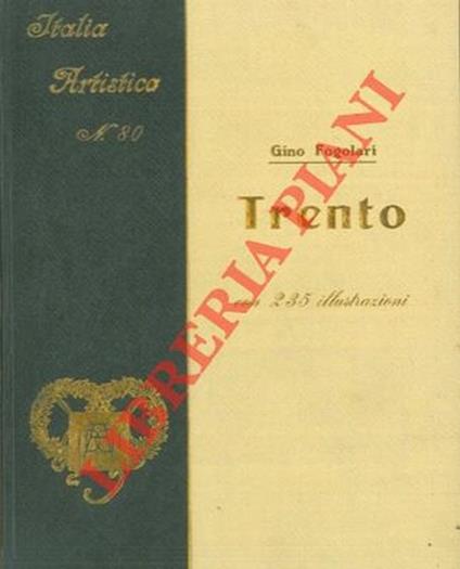 Trento. IIa edizione - Gino Fogolari - copertina