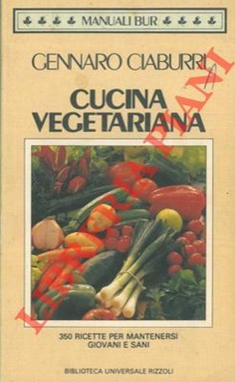 Cucina vegetariana - Gennaro Ciaburri - copertina