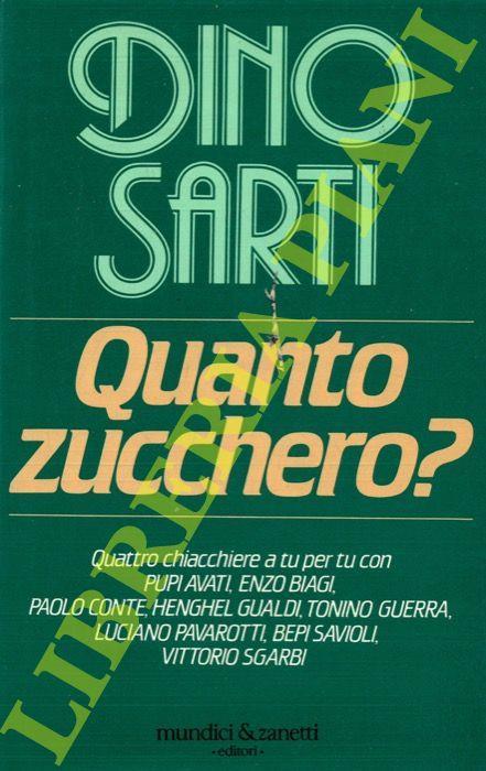 Quanto zucchero? - Dino Sarti - copertina