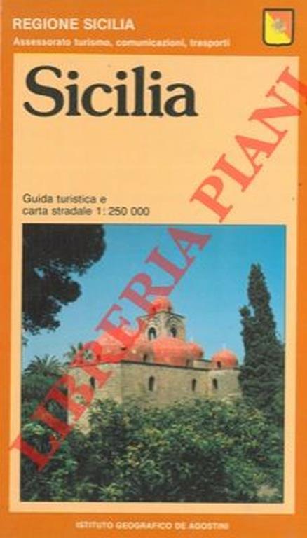 Sicilia. Guida turistica e carta stradale - copertina