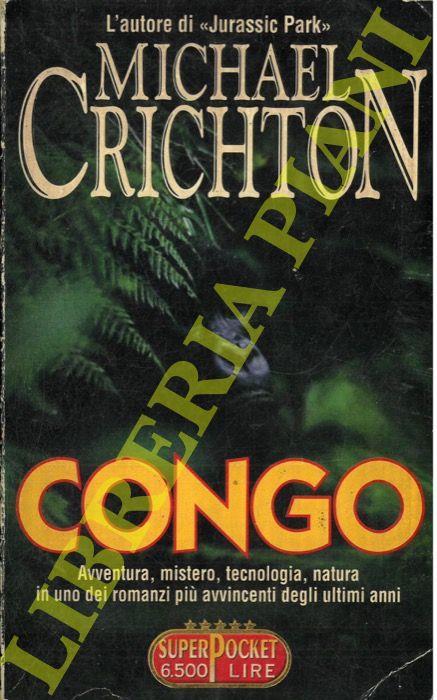 Congo - Michael Crichton - copertina