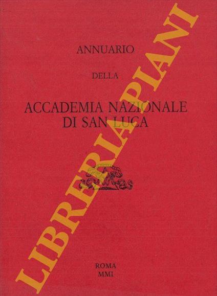 Annuario della Accademia Nazionale di San Luca - copertina