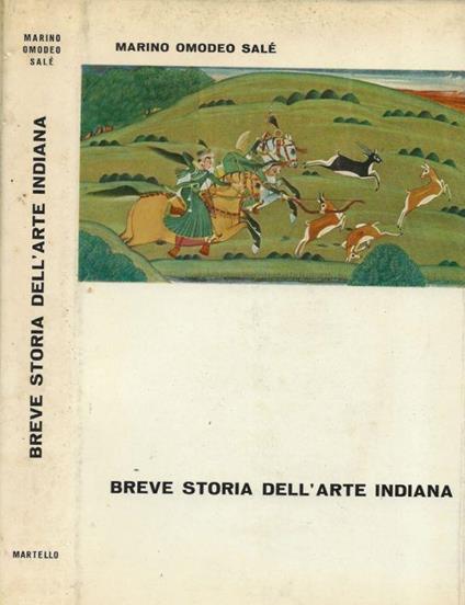 Breve storia dell'arte indiana - Marino Omodeo Salé - copertina