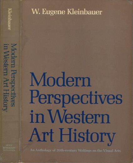 Modern Perspectives in Western Art History - copertina