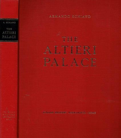 The Altieri Palace - Armando Schiavo - copertina