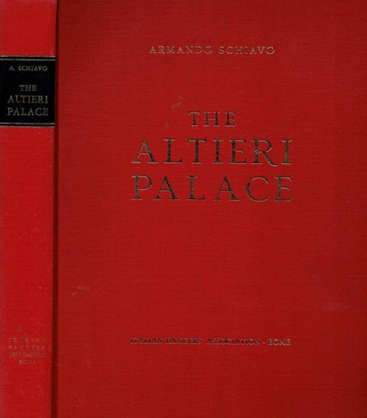 The Altieri Palace - Armando Schiavo - copertina