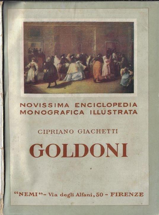 Goldoni - Cipriano Giachetti - copertina