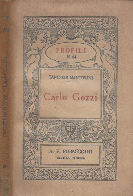 Carlo Gozzi - Tancredi Mantovani - copertina