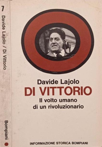 Di Vittorio - Davide Lajolo - copertina