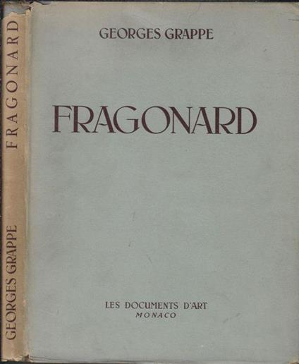 Fragonard - Georges Grappe - copertina