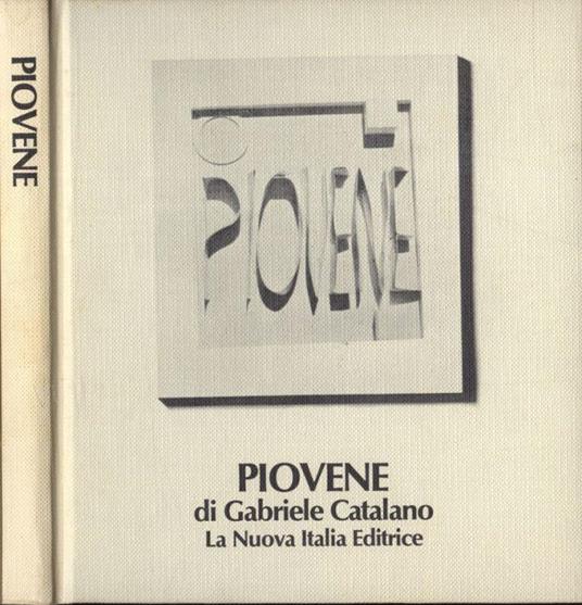 Piovene - Gabriella Catalano - copertina