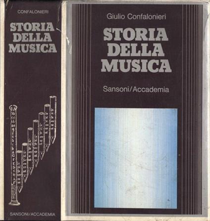 Storia della musica - Giulio Confalonieri - copertina