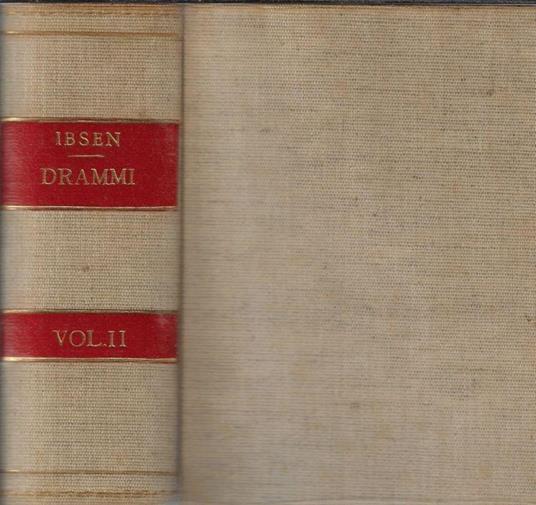 Drammi Vol II - Henrik Ibsen - copertina