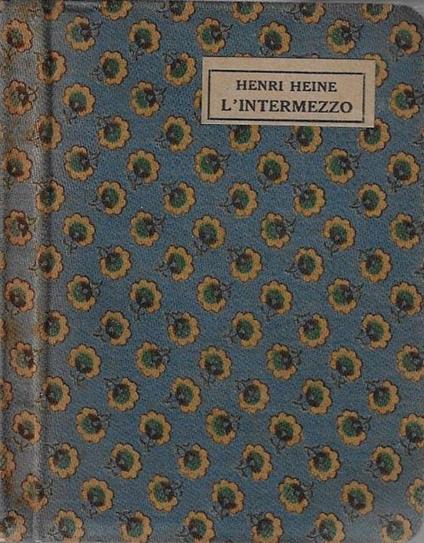 L' intermezzo - Heinrich Heine - copertina