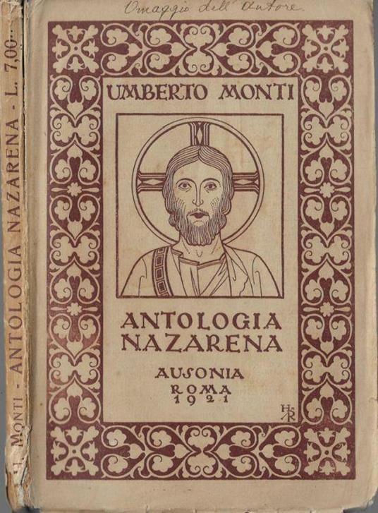 Antologia nazarena - Umberto Monti - copertina