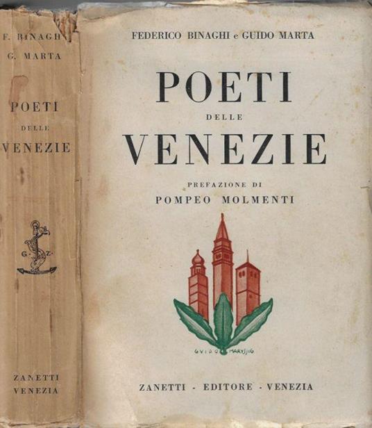 Poeti delle Venezie - Federico Binaghi - copertina