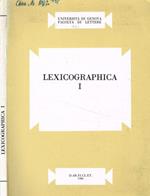 Lexicographica I