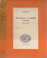 Riflessioni e pensieri inediti (1716-1755)