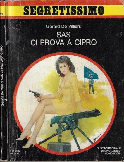 SAS ci prova a Cipro - Gérard de Villiers - copertina