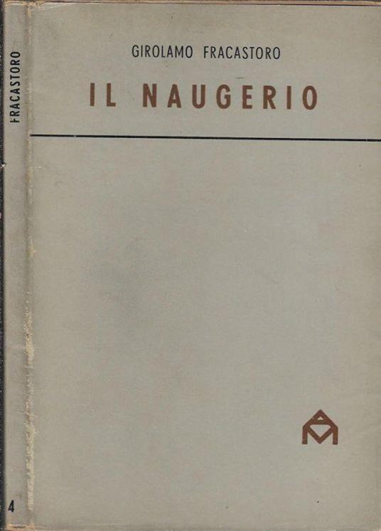 Il naugerio - Girolamo Fracastoro - copertina