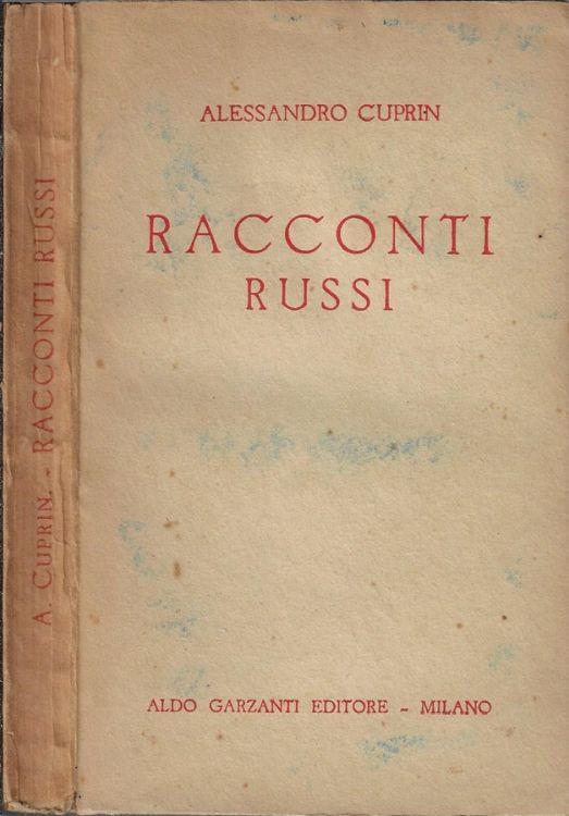 Racconti russi - Alessandro Cuprin - copertina