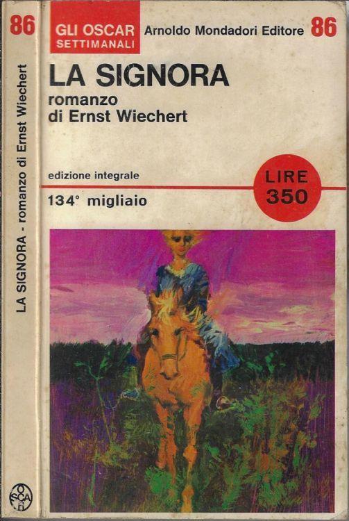 La signora - Ernst Wiechert - copertina