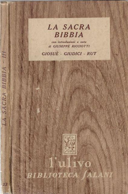  La Sacra Bibbia (Giuseppe Ricciotti)