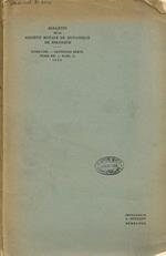 Bulletin de la Société Royale de Botanique de Belgique. Tome LXX deuxieme serie, tome XX-fasc.2, 1938