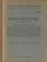 Senato della Repubblica V legislatura Doc. XXIII n. 2-quinquies Commissione Parlamentare d'inchiesta sul fenomeno della mafia in Sicilia (leggere 20 dicembre 1962, N. 1720)