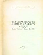 La stampa periodica a Torino e a Genova dal 1861 al 1870