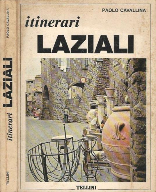 Itinerari laziali - Paolo Cavallina - copertina
