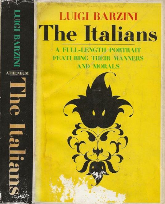 The Italians - Luigi Barzini - copertina