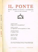 Il Ponte. Rivista mensile di politica e letteratura. Anno 1964, n.11