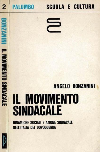 Il movimento Sindacale - Angelo Bonzanini - copertina