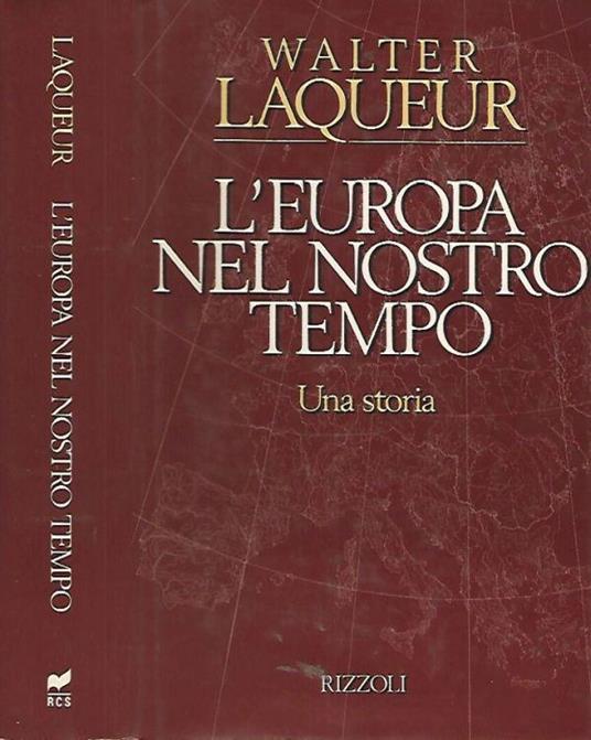 L' Europa nel nostro tempo - Walter Laqueur - copertina