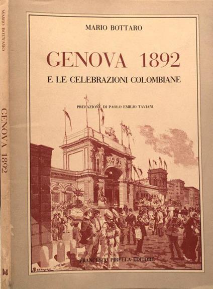 Genova 1892 e le celebrazioni colombiane - Mario Bottaro - copertina