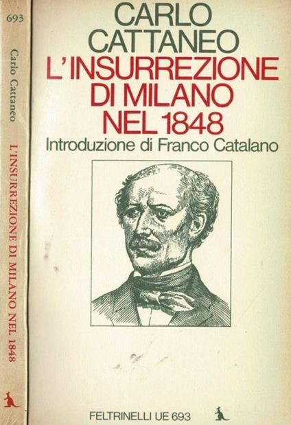 L' insurrezione di Milano nel 1848 - Carlo Cattaneo - copertina