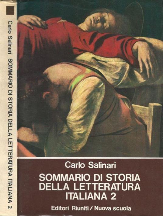 Sommario di storia della letteratura italiana - Vol. 2 - Carlo Salinari - copertina